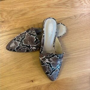 Snakeskin Mules by Charles David